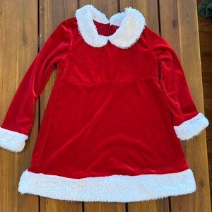 Kids Mrs. Claus / Santa Dress - Toddler size 3/4